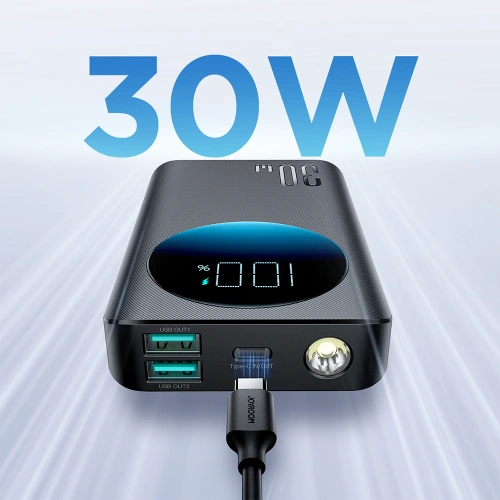 Kup Powerbank Joyroom JR-PBF01 2xUSB-A, USB-C 10000mAh PD QC 30W černý - JYR925 - {ean13} - Sklep Home Screen