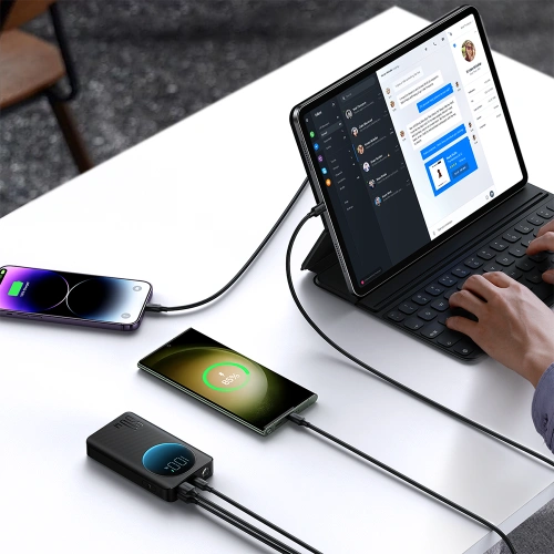 Kup Powerbank Joyroom JR-PBF01 2xUSB-A, USB-C 10000mAh PD QC 30W černý - JYR925 - {ean13} - Sklep Home Screen