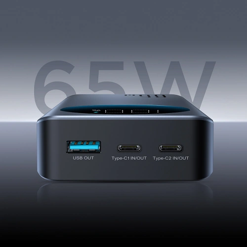 Kup Powerbank Joyroom JR-PBF04 USB-A, 2xUSB-C 20000mAh 65W fekete - JYR926 - {ean13} - Sklep Home Screen