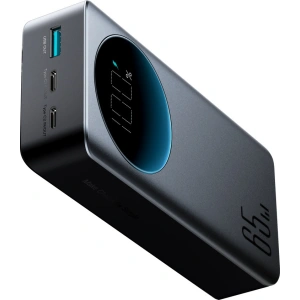 Powerbank Joyroom JR-PBF05 USB-A, 2xUSB-C 30000mAh 65W z wyświetlaczem cyfrowym czarny