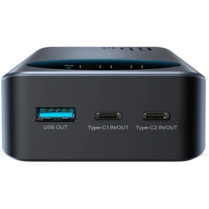 Powerbank Joyroom JR-PBF05 USB-A, 2xUSB-C 30000mAh 65W z wyświetlaczem cyfrowym czarny