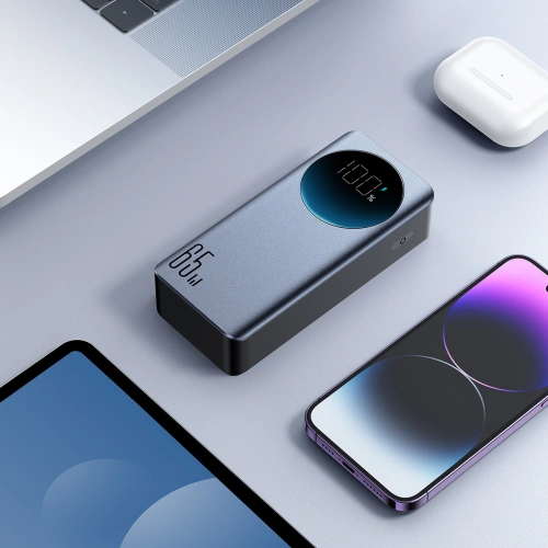 Kup Powerbank Joyroom JR-PBF05 USB-A, 2xUSB-C 30000mAh 65W digitális kijelzővel fekete - JYR927 - {ean13} - Sklep Home Screen