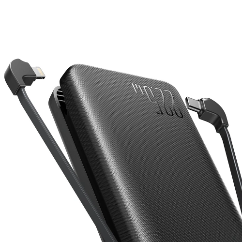 Kup Powerbank Joyroom JR-L015 20000mAh 22.5W + beépített USB-C és Lightning kábelek fekete - JYR928 - {ean13} - Sklep Home Screen