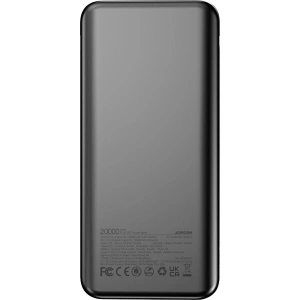 Powerbank Joyroom JR-L015 20000mAh 22.5W + wbudowane kable USB-C, Lightning czarny