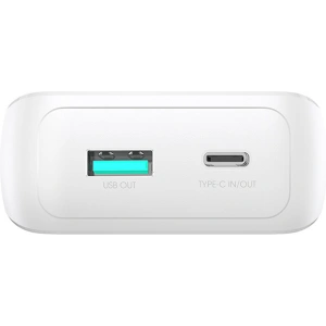 Powerbank Joyroom JR-PBC06 10000mAh 30W + wbudowane kable USB-C, Lightning biały