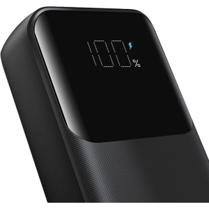 Powerbank Joyroom JR-PBC07 20000mAh 30W + wbudowane kable USB-C, Lightning czarny