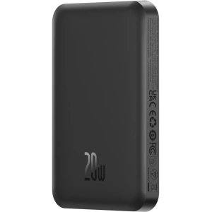 Buy Baseus powerbank 5000mAh 20W with inductive charging + USB-C cable (20V/3A) black - BSU4799 - {ean13} - Home Screen Store Europe