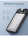 Kup Baseus Powerbank 5000mAh 20W cu încărcare inductivă + cablu USB-C (20V/3A) negru - BSU4799 - {ean13} - Sklep Home Screen