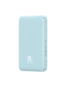Powerbank Baseus 5000mAh 20W vezeték nélküli töltési funkcióval + USB-C kábel (20V/3A) kék