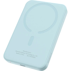 Kup Powerbank Baseus 5000mAh 20W mit induktiver Ladefunktion + USB-C Kabel (20V/3A) blau - BSU4801 - {ean13} - Sklep Home Screen