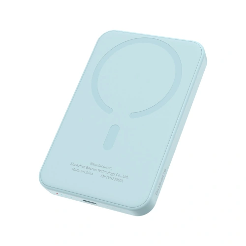 Kup Powerbank Baseus 5000mAh 20W vezeték nélküli töltési funkcióval + USB-C kábel (20V/3A) kék - BSU4801 - {ean13} - Sklep Home Screen