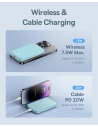 Kup Powerbank Baseus 5000mAh 20W vezeték nélküli töltési funkcióval + USB-C kábel (20V/3A) kék - BSU4801 - {ean13} - Sklep Home Screen