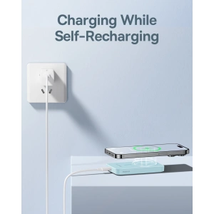 Buy Baseus powerbank 5000mAh 20W with inductive charging + USB-C cable (20V/3A) blue - BSU4801 - {ean13} - Home Screen Store Europe