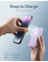 Kup Baseus Powerbank 5000mAh 20W cu încărcare inductivă + cablu USB-C (20V/3A) violet - BSU4802 - {ean13} - Sklep Home Screen