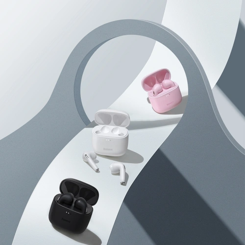 Buy Baseus Bowie E8 TWS Bluetooth 5.0 in-ear wireless headphones white - BSU4806 - {ean13} - Home Screen Store Europe