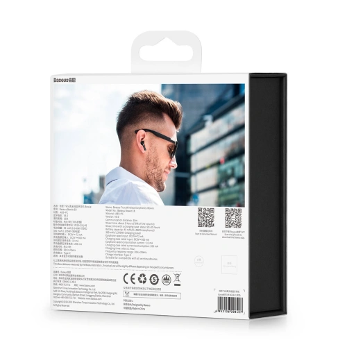 Kup Baseus Căști in-ear fără fir Bowie E8 TWS Bluetooth 5.0 negru - BSU4807 - {ean13} - Sklep Home Screen