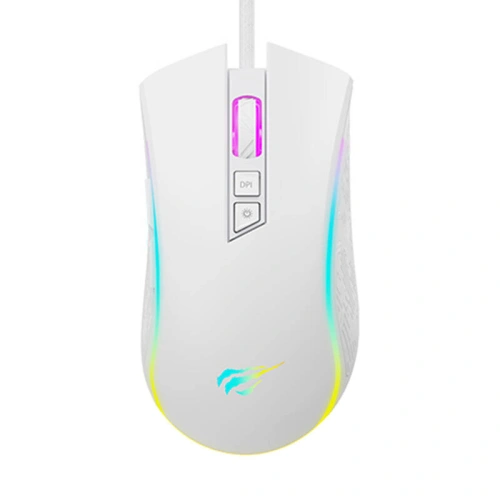 Buy HAVIT MS1034 wired gaming mouse white - HVT253 - {ean13} - Home Screen Store Europe