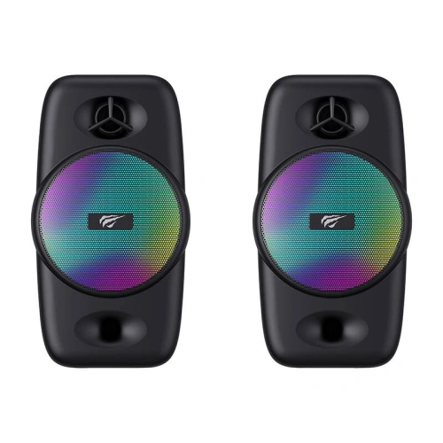 Kup 2.0 HAVIT SK213 Bluetooth RGB boxe pentru computer negru - HVT256 - {ean13} - Sklep Home Screen