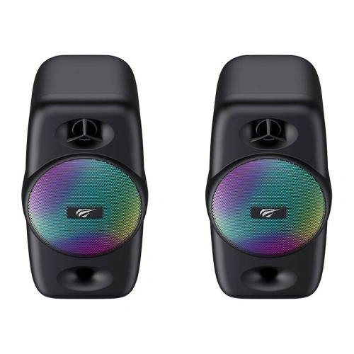 Kup 2.0 HAVIT SK213 Bluetooth RGB boxe pentru computer negru - HVT256 - {ean13} - Sklep Home Screen