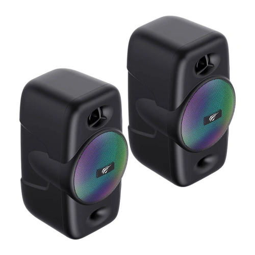 Kup 2.0 HAVIT SK213 Bluetooth RGB boxe pentru computer negru - HVT256 - {ean13} - Sklep Home Screen