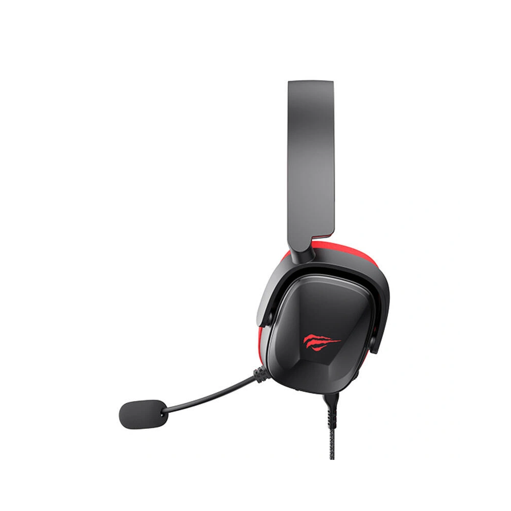 Słuchawki gamingowe HAVIT H2039D mini jack 3.5mm (czerwono-czarne)