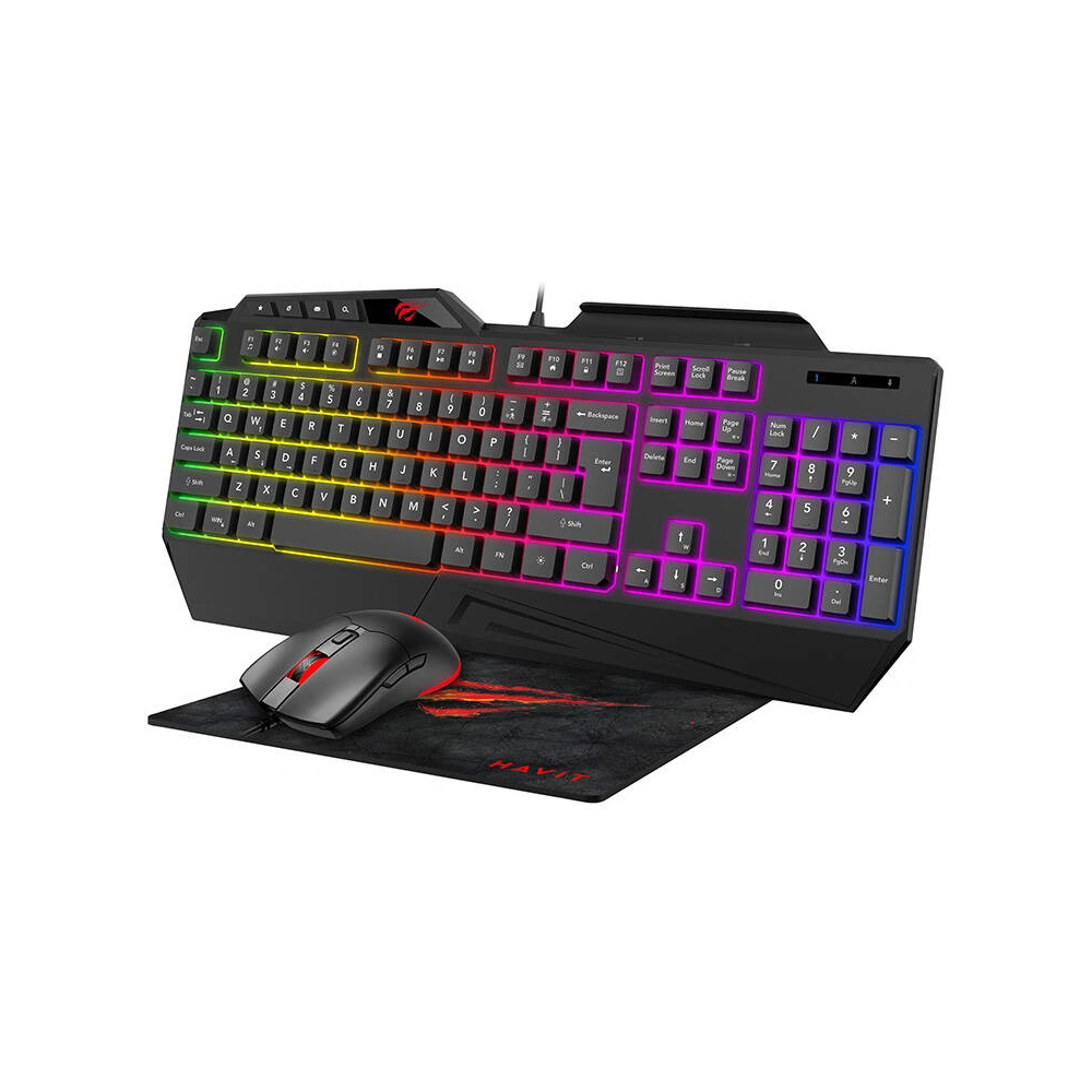 Zestaw gamingowy 4w1 HAVIT GAMENOTE KB501CM