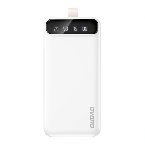 Kup Dudao Powerbank K8s+ 30000mAh 2xUSB-A / USB-C cu lumină LED alb - DDA297 - {ean13} - Sklep Home Screen
