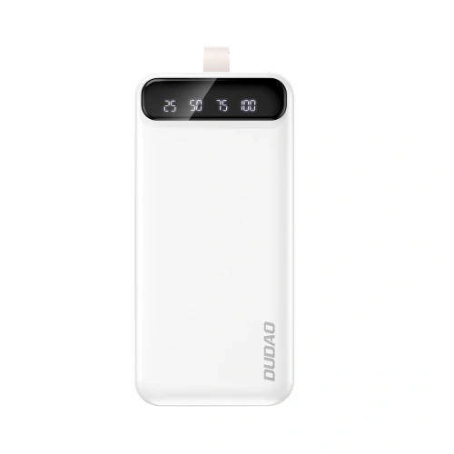 Kup Dudao Powerbank K8s+ 30000mAh 2xUSB-A / USB-C cu lumină LED alb - DDA297 - {ean13} - Sklep Home Screen