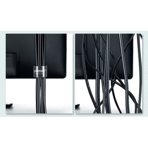 Kup Organizer na kable (rzep) UGREEN 1 metr - czarny - UGR123BLK - {ean13} - Sklep Home Screen