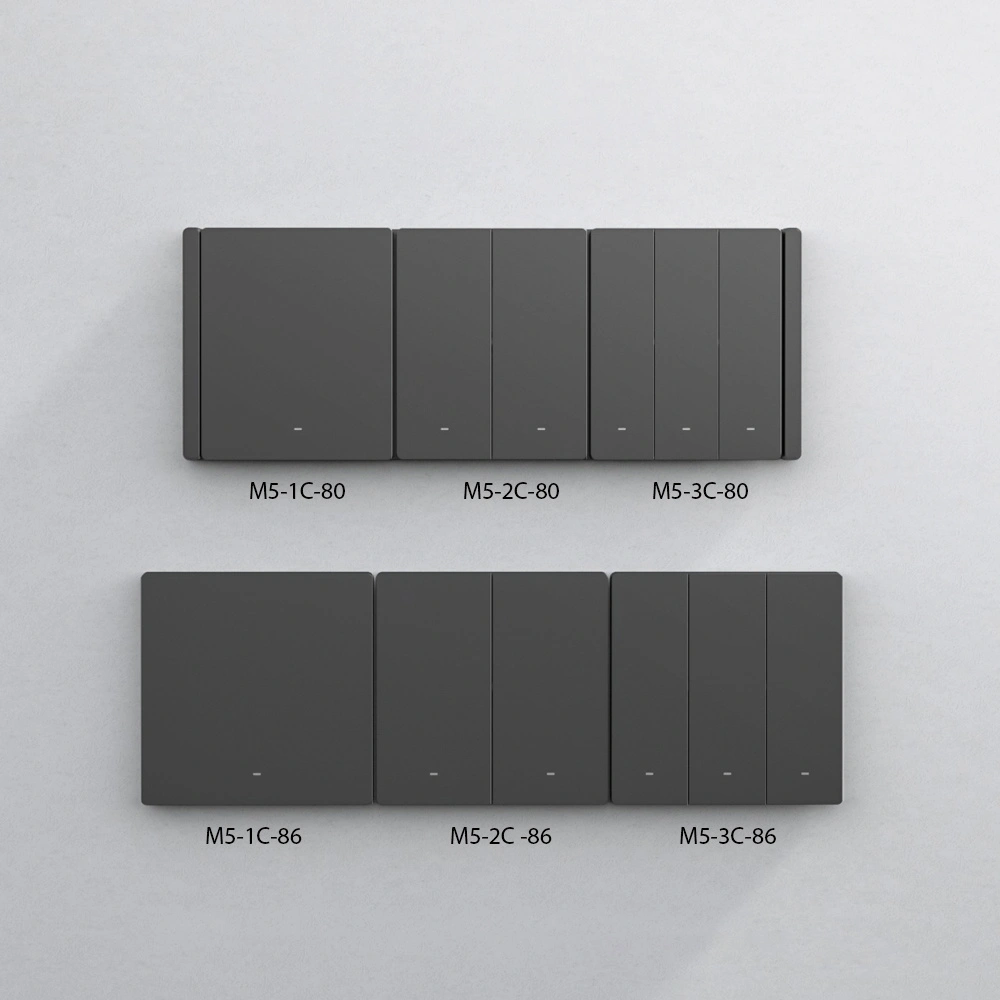 Inteligentny przełącznik ścienny Sonoff (3-kanałowy) czarny