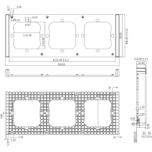 Kup Dreifach Montagerahmen Sonoff zur Installation von Wandschaltern - SNF136 - {ean13} - Sklep Home Screen