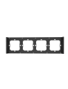 Quad frame for wall switch installation Sonoff