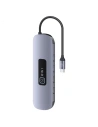 Kup Adapter USAMS US-SJ644 HUB 10w1 USB-C / 3xUSB-A 3.0, TF, SD, USB-C, HDMI, RJ45, VGA PD100W grau/oxidiert - USA1010 - {ean13} - Sklep Home Screen