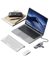 Kup Adapter USAMS US-SJ643 HUB 8in1 USB-C / 3xUSB-A 3.0, TF, SD, USB-C, HDMI, RJ45 PD100W grau/tarnfarben - USA1014 - {ean13} - Sklep Home Screen