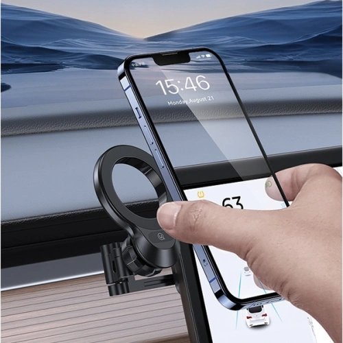 Kup Suport auto magnetic pentru cabina de pilotaj USAMS US-ZJ076 negru / negru - USA1018 - {ean13} - Sklep Home Screen