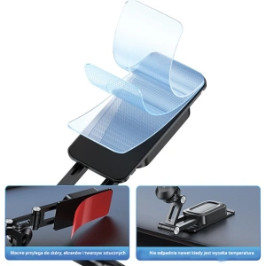 Kup Magnetischer Auto-Halter für das Armaturenbrett USAMS US-ZJ076 schwarz/black - USA1018 - {ean13} - Sklep Home Screen