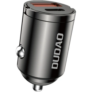 Kup Ładowarka samochodowa Dudao R3MAX USB-A, USB-C 48W QC PD czarna - DDA302 - {ean13} - Sklep Home Screen