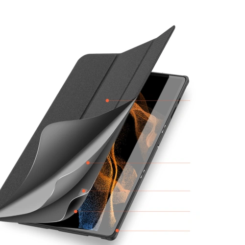 Kup Case Dux Ducis Domo Samsung Galaxy Tab S8 Ultra / S9 Ultra / S10 Ultra schwarz - DDS1856 - {ean13} - Sklep Home Screen