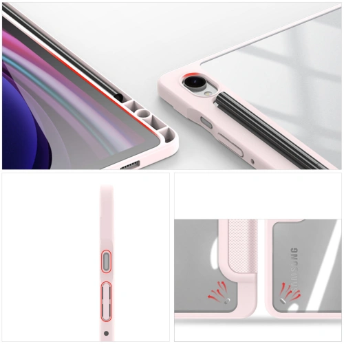 Kup Case Dux Ducis Toby Samsung Galaxy Tab S9 FE rosa - DDS1863 - {ean13} - Sklep Home Screen