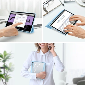 Kup Samsung Dux Ducis Toby caz Galaxy Tab S9 FE albastru - DDS1864 - {ean13} - Sklep Home Screen