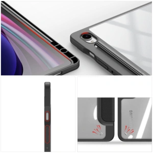 Etui Dux Ducis Toby Samsung Galaxy Tab S9 FE černé