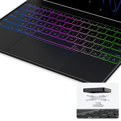Buy Dux Ducis MK keyboard case Apple iPad Pro 12.9 (4th, 5th and 6th generation) black - DDS1872 - {ean13} - Home Screen Store Europe