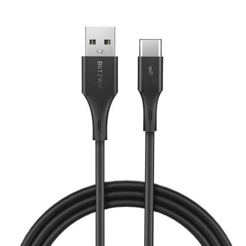 Kup BlitzWolf USB-C-Kabel BW-TC14 3A 1m (schwarz) - BLZ127BLK - {ean13} - Sklep Home Screen