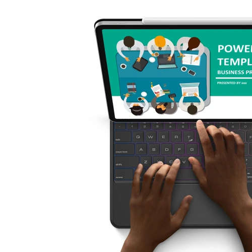 Kup Apple Dux Ducis MK keyboard caz iPad Pro 12.9 (generația a 4-a, a 5-a și a 6-a) negru - DDS1872 - {ean13} - Sklep Home Screen