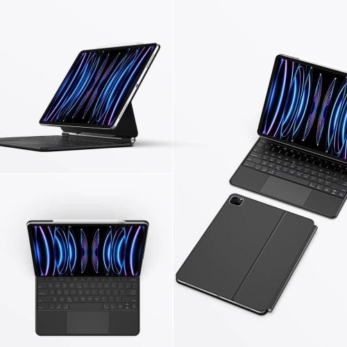 Kup Apple Dux Ducis MK keyboard caz iPad Pro 12.9 (generația a 4-a, a 5-a și a 6-a) negru - DDS1872 - {ean13} - Sklep Home Screen