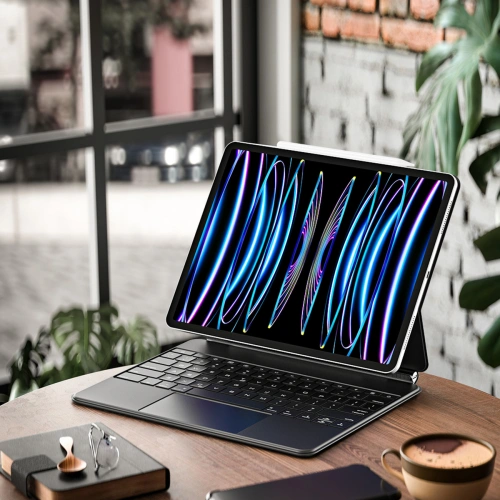 Kup Apple Dux Ducis MK keyboard caz iPad Pro 12.9 (generația a 4-a, a 5-a și a 6-a) negru - DDS1872 - {ean13} - Sklep Home Screen