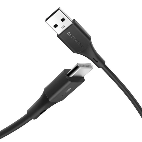 Kup USB-C kábel BlitzWolf BW-TC14 3A 1m (fekete) - BLZ127BLK - {ean13} - Sklep Home Screen