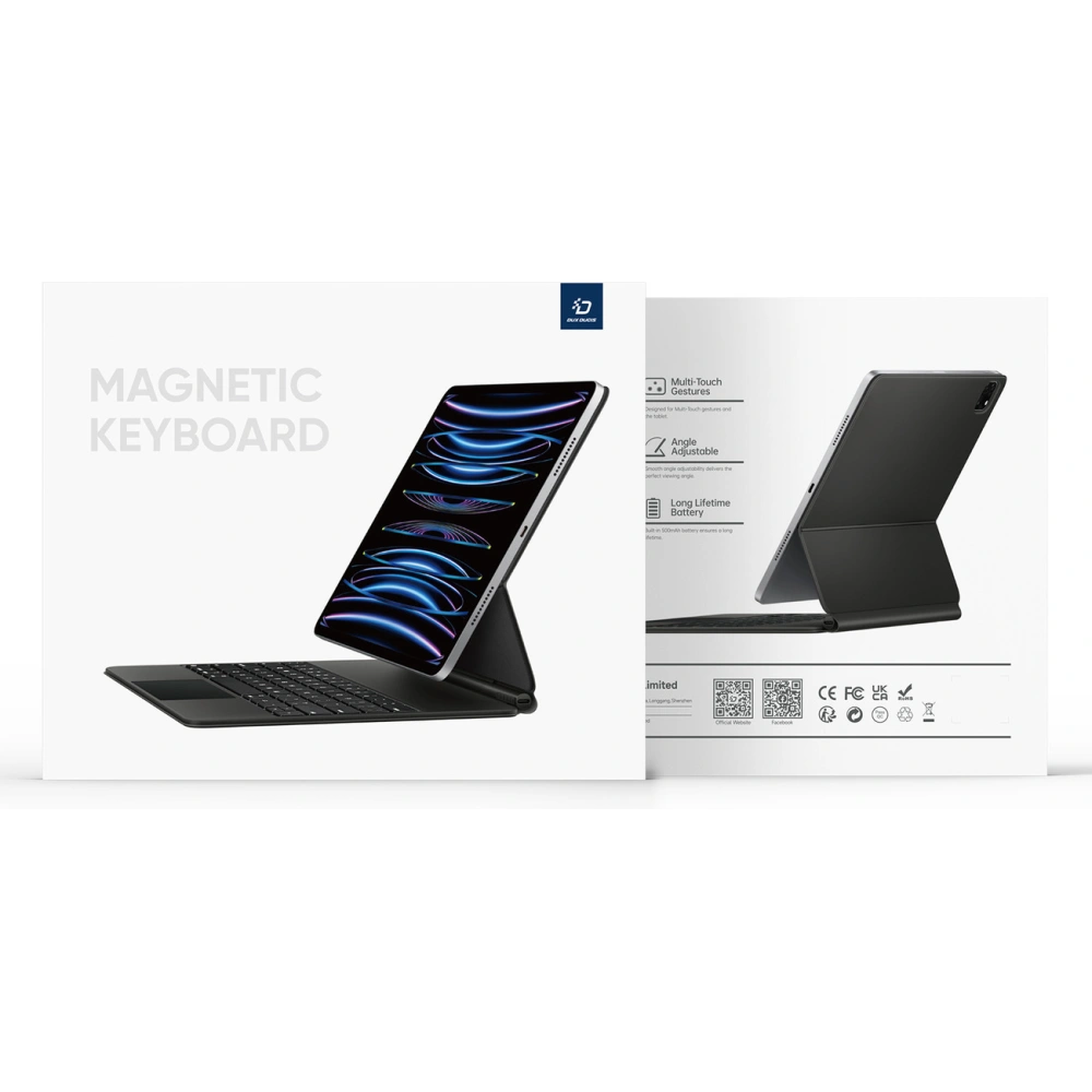 Etui z klawiaturą Dux Ducis MK Apple iPad Air (4. i 5. generacji) / iPad Pro 11 (3. i 4. generacji) czarne