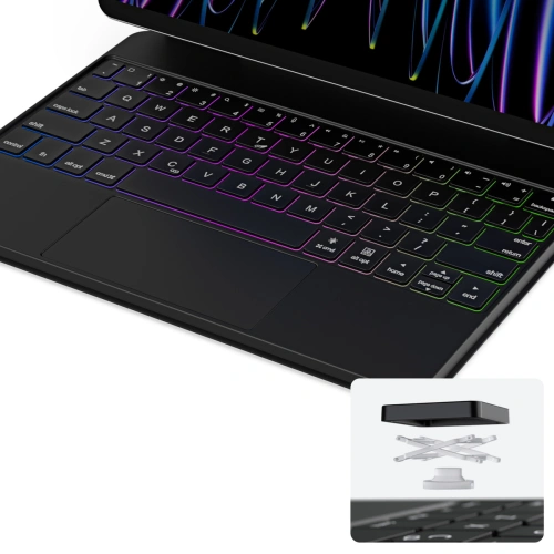 Buy Dux Ducis MK Keyboard Case Apple iPad Air (4th and 5th generation) / iPad Pro 11 (3rd and 4th generation) black - DDS1873 - {ean13} - Home Screen Store Europe