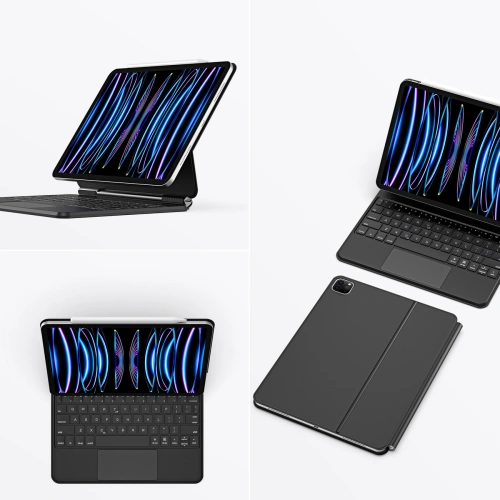 Buy Dux Ducis MK Keyboard Case Apple iPad Air (4th and 5th generation) / iPad Pro 11 (3rd and 4th generation) black - DDS1873 - {ean13} - Home Screen Store Europe